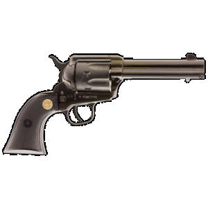 CHIAPPA Firearms 340250 Saa 1873 Medium Frame 22 Lr 6 Shot, 4.75" Blued Steel Barrel, Cylinder & Frame, Black Plastic Grip, Exposed Hammer