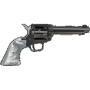 Heritage Rough Rider Revolver - Black | .22 LR | 4.75" Barrel | 6rd | Altamont Gray Pearl Grips