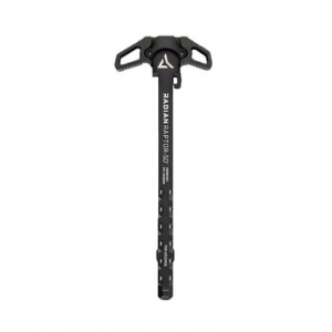 Radian Weapons R0012 Raptor SD Ambi Charging Handle, Black, Gas Ported Shaft, Fits Mil-Spec AR-10/SR-25 Platform