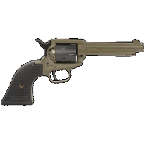 Heritage Mfg RR22T4 Rough Rider 22 LR 6 Shot 4.75" OD Green Cerakote Barrel, OD Green Cerakote w/Black Accents Frame, Black Cerakote Cylinder, Black Star Polymer Grips