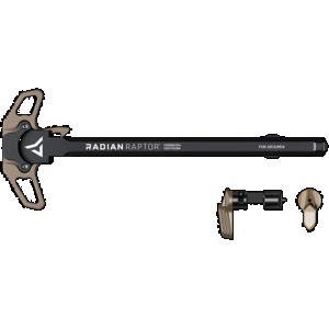 Radian Weapons R0299 Raptor Charging Handle & 45/90 Talon Safety, FDE, Ambi Controls, Fits Mil-Spec AR-15/M16 Platform
