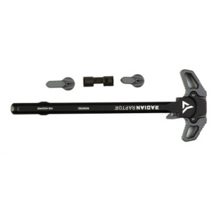 Radian Weapons R0664 Raptor Charging Handle & 45/90 Talon Safety, Radian Gray, Ambi Controls, Fits Mil-Spec AR-15/M16 Platform