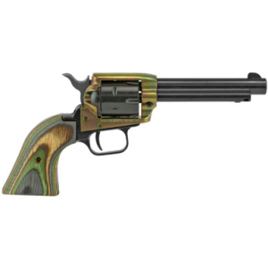 Heritage Rough Rider Revolver - Simulated Case Hardened | .22 LR | 4.75" Barrel | 6rd | Camo Laminate Grips