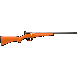 SAVAGE Rascal 22 Lr 16.125in Orange Synthetic Stock