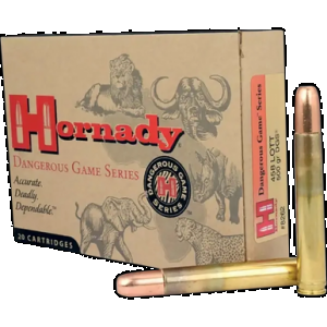 Hornady 8262 Dangerous Game 458Lott 500gr Dangerous Game Solid 20 Rounds