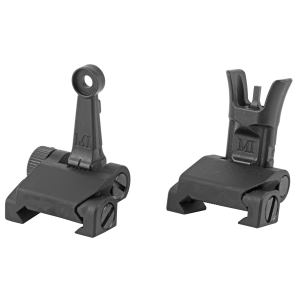 Midwest Industries Midwest Industries Combat Rifle Sight Set - Black | Fits AR-15, M4, M16 - $140.14 at Shooting Surplus