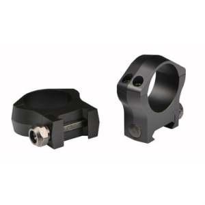 Warne Mountain Tech Scope Rings Matte Black 30mm Medium