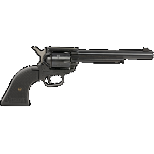 HERITAGE Mfg Rr22b6pghol Rough Rider 22 Lr 6 Shot, 6.50" Black Oxide Steel Barrel, Black Oxide Zinc Alloy Frame, Black Oxide Cylinder, Black Polymer Grip, Exposed Hammer