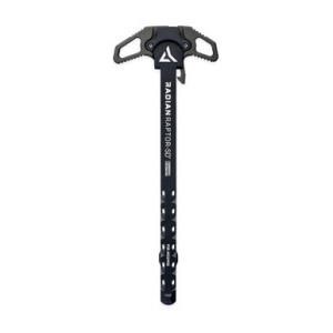 Radian Weapons R0561 Raptor SD Ambi Charging Handle, Radian Gray, Gas Ported Shaft, Fits Mil-Spec AR-15/M16 Platform