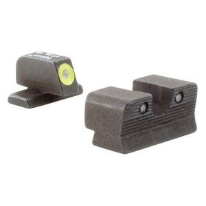 Trijicon 600573 HD Night Sights Green/Tritium Yellow Outline Front Sight-Green Tritium Black Outline Rear Sight Sig Sauer P225/P226/P228 #8 Front/#8 Rear