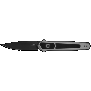 Kershaw Launch 17 Automatic Folding Knife 3-1/2" Clip Point Blade Grey