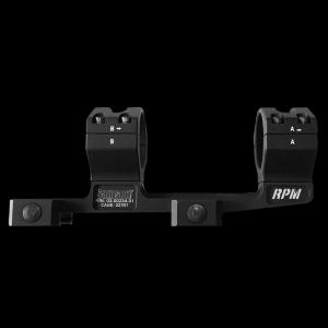 Samson 030023401 RPM Scope Mount/Ring Combo Matte Black 30mm