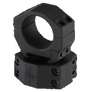 Seekins Precision 0010620010 Scope Rings Matte Black 30mm Medium