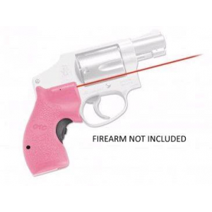 Crimson Trace 01-3480-1 LG-105 Pink Lasergrips Red Laser Smith & Wesson J-Frame Round Butt