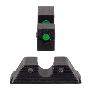 Trijicon 601106 DI Night Sight Set Green/Tritium/Fiber Optic Front Sight-Green Tritium Black Outline Rear Sight Glock 42/43 Small Frame