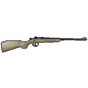 Crickett KSA235 My First Rifle 22 S/L/LR Single Shot 16.10" Blued Barrel & Receiver, Desert Tan Synthetic Fixed Stock