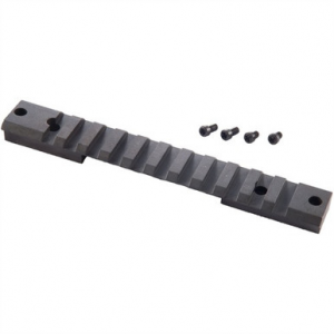 Warne M673M Remington 700 Tactical Rail Matte Black Short Action 0 MOA