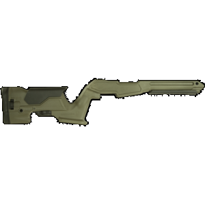 Archangel AAP1022OD Precision Stock OD Green Synthetic Fixed with Adjustable Cheek Riser for Ruger 10/22