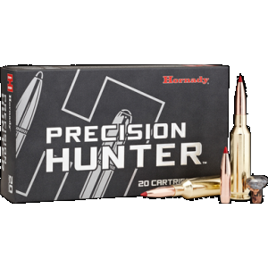 HORNADY Precision Hunter Rifle Ammo 338 Lapua Mag. 270 Gr. Eld-x 20 Rd.