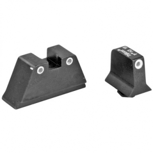 Trijicon Bright & Tough Suppressor Sight Set for Glock Standard Frames Green with White Front Yellow with White Rear