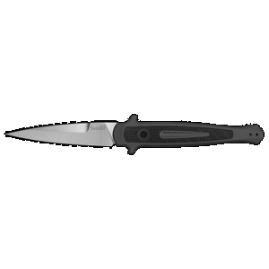 Kershaw Launch 8 Automatic Knife 3-1/5" Spear Point Blade Black
