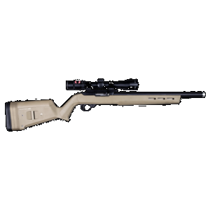 Magpul MAG548-FDE Hunter X-22 Stock Fixed Adjustable Comb Flat Dark Earth Synthetic for Ruger 10/22