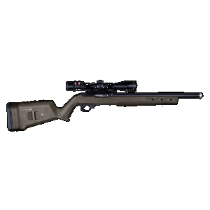 Magpul MAG548-ODG Hunter X-22 Stock Fixed Adjustable Comb OD Green Synthetic for Ruger 10/22