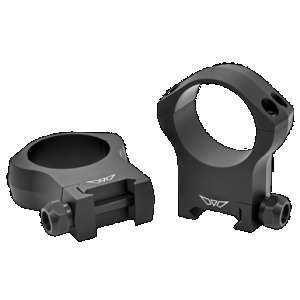 Warne 7224M Scope Rings Mountain Tech Matte Black 34mm Ultra High 0 MOA