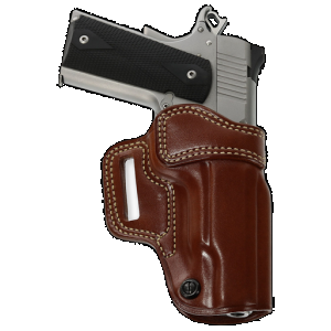 Galco AV266 Avenger OWB Tan Leather Belt Slide Fits 4-4.25" 1911