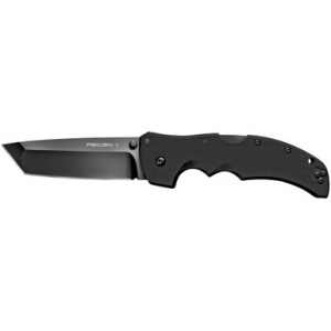 Cold Steel Recon 1 Tanto Lockback Knife - 4" Blade G-10 Black