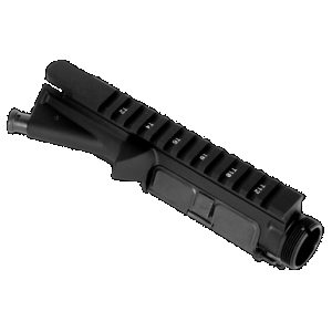 LBE Unlimited ARUPPER Upper Receiver 5.56x45mm NATO 7075-T6 Aluminum Black Receiver for AR-15 Includes Forward Assist