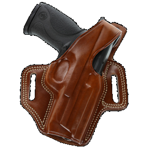 Galco FL652R Fletch OWB Tan Leather Belt Slide Fits S&W M&P Shield Fits Ruger Max-9 Fits FN 503 Right Hand