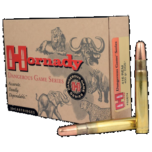 Hornady 82674 Dangerous Game 416RemMag 400gr Dangerous Game Solid 20 Rounds