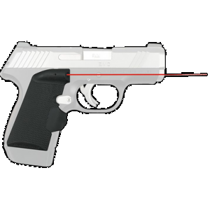 Crimson Trace 01-8510-1 LG-410 Lasergrips Black Red Laser Kimber EVO SP