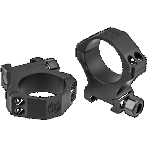 Sig Sauer Electro-Optics SOA10018 Alpha 1 Matte Black 34mm Extra High 0 MOA