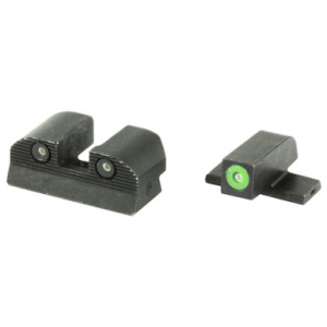 Sig Sauer Electro-Optics SOX10001 X-Ray3 Day/Night Sights Green Tritium Green Outline Front Sight- Green Tritium Black Outline Rear Sight