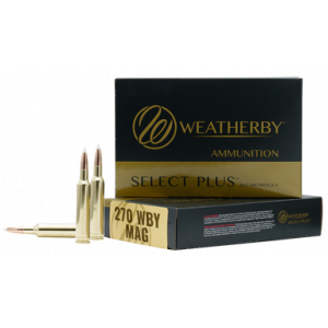 WEATHERBY B270130ttsx Select Plus 270 WEATHERBY Magnum Barnes Tipped Tsx 130 Grain 20 Rounds
