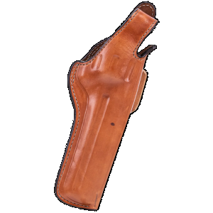 Bianchi 10237 5BHL Thumbsnap OWB Size 06 Tan Leather Belt Loop Fits Ruger GP100/Colt King Python Right Hand