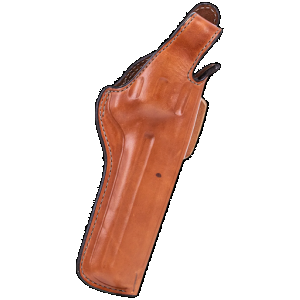 Bianchi 10323 5BHL Thumbsnap OWB Size 11 Tan Leather Belt Loop Fits S&W N Frame/Colt Anaconda Right Hand