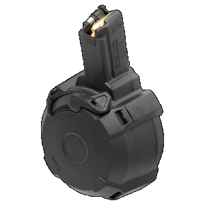 Magpul PMAG D-50 Drum Magazine 50rd 9mm Luger Rugged Construction Easy Loading