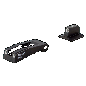 Trijicon 600590 Bright & Tough Night Sights Green/Tritium White Outline Front Sight-Green/Tritium White Outline Rear Sight Ruger SR9/SR9C/SR40