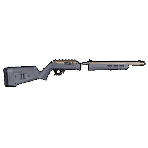 Magpul MAG760-GRY Hunter X-22 Stock Fixed Adjustable Comb Stealth Gray Synthetic for Ruger 10/22 Takedown