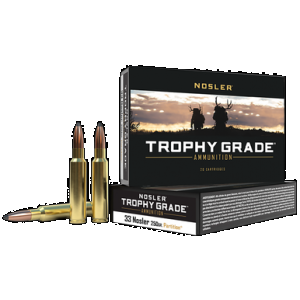 Nosler Trophy Grade Rifle Ammunition Nosler 33 250 gr. PT SP 20 rd.