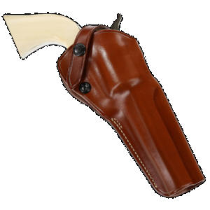 Galco SAO142 SAO OWB Tan Leather Belt Slide Fits Ruger Blackhawk Fits Ruger Super Blackhawk Right Hand