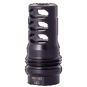 Rugged Suppressor MB011 3 Port Brake Black with 1/2"-28 tpi Threads & 2.16" OAL for 5.56x45mm NATO Radiant762, Surge762, Razor762 & Micro30 Suppressors
