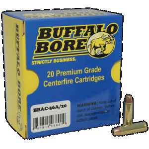 Buffalo Bore Ammunition 8G Buffalo-Barnes Strictly Business 45-70Gov 350gr Barnes TSX Flat Nose Lead Free 20 Rounds