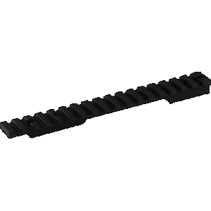 Seekins Precision 0010710013 Remington 700 Short Action 0 MOA #6 Screws Black Anodized