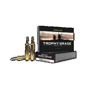 NOSLER Trophy Grade Rifle Ammunition 28 NOSLER 160 Gr. Ab Sp 20 Rd.