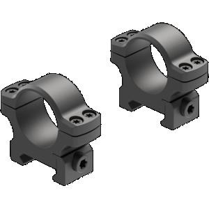 Leupold BackCountry Cross-Slot Scope Rings Matte 1 in. Low