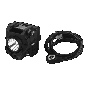 iProtec 6751 RM185LSG Rail-Mount Firearm Light with Green Laser Black 185 Lumen White Light